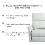 270 Swivel Rocker Power Recliner with USB Ports
