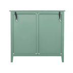 American Style 3-Drawer Vertical Chest Cabinet with Golden Handle for bedroom, living room