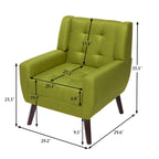 Tufted Arm Chair Upholstered Lounge Chair