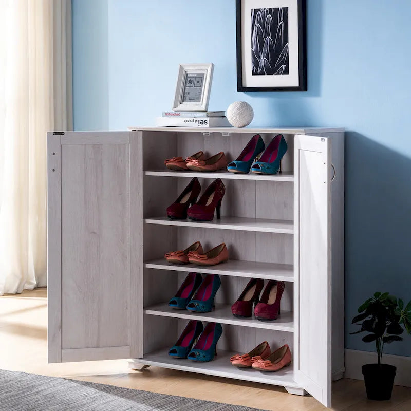 Jdiriya Transitional 5-shelf Cabinet by Copper Grove