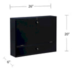 Wall-mounted Folding Laptop Desk