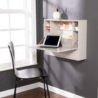 Wall-mounted Folding Laptop Desk
