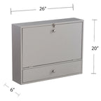 Wall-mounted Folding Laptop Desk