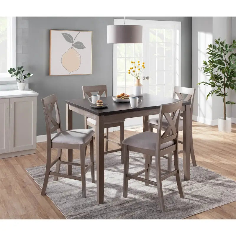 Finlay 5-Piece Counter Height Dining Set