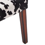 Dinant Cowhide Parsons Dining Chairs (Set of 2)