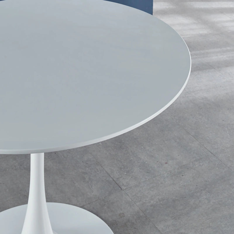 White Tulip Table Mid-century Dining Table for 4-6 people