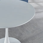 White Tulip Table Mid-century Dining Table for 4-6 people