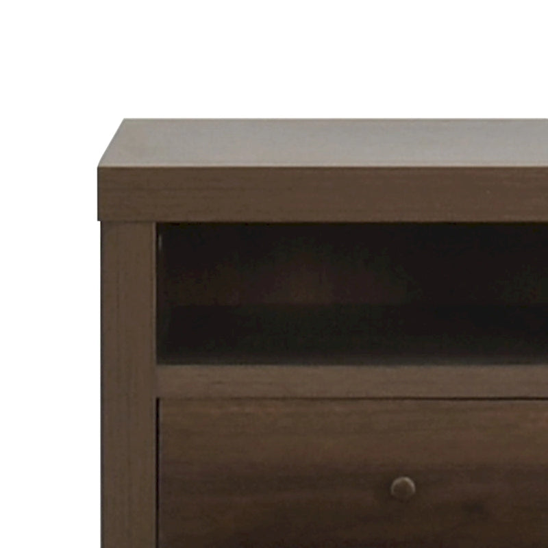 Nystrom Mid Century Modern 2 Drawer Nightstand by
