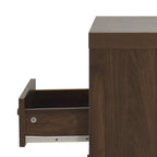 Nystrom Mid Century Modern 2 Drawer Nightstand by