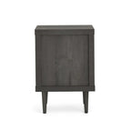 Nystrom Mid Century Modern 2 Drawer Nightstand by