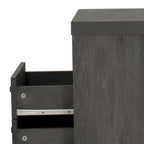 Nystrom Mid Century Modern 2 Drawer Nightstand by