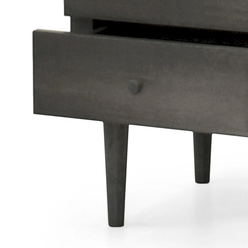 Nystrom Mid Century Modern 2 Drawer Nightstand by