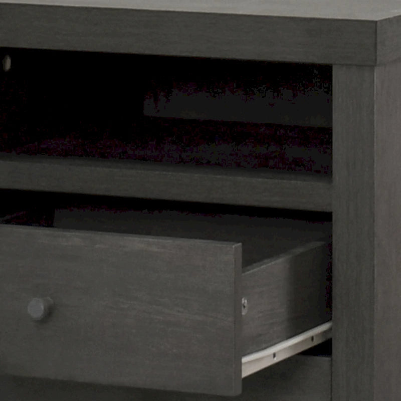 Nystrom Mid Century Modern 2 Drawer Nightstand by