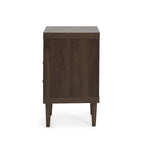 Nystrom Mid Century Modern 2 Drawer Nightstand by