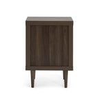 Nystrom Mid Century Modern 2 Drawer Nightstand by