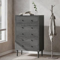 Nystrom Mid Century Modern 5 Drawer Dresser by 