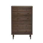 Nystrom Mid Century Modern 5 Drawer Dresser by