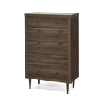 Nystrom Mid Century Modern 5 Drawer Dresser by