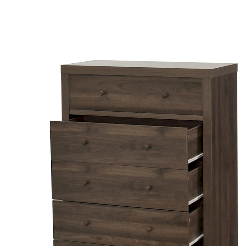 Nystrom Mid Century Modern 5 Drawer Dresser by