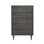 Nystrom Mid Century Modern 5 Drawer Dresser by
