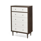 Nystrom Mid Century Modern 5 Drawer Dresser by
