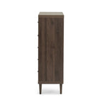 Nystrom Mid Century Modern 5 Drawer Dresser by