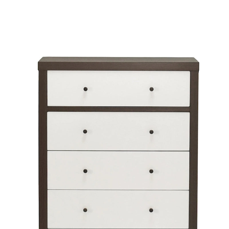 Nystrom Mid Century Modern 5 Drawer Dresser by