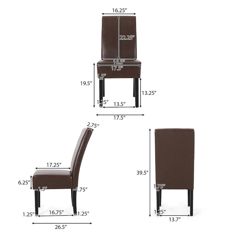 Pollards Upholstered Dining Chairs (Set of 6) by