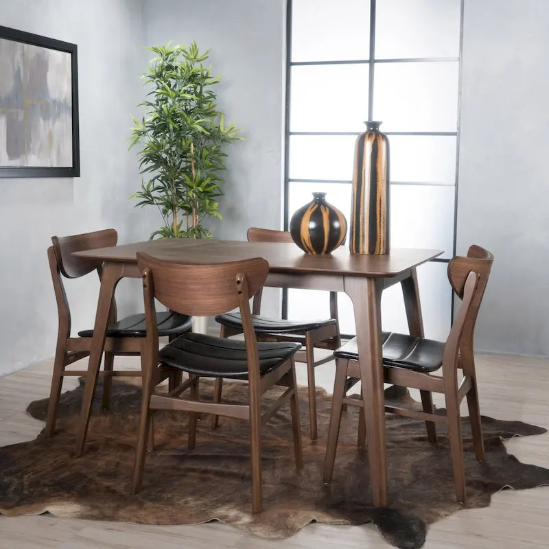 Anise 5-piece Wood Rectangular Dining Set by 