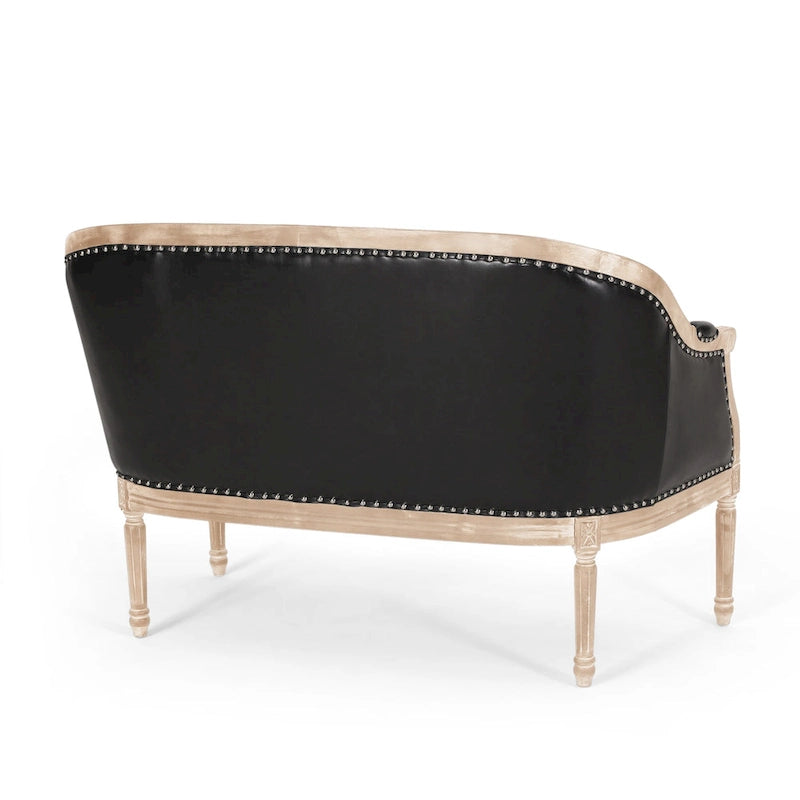 Faye Tufted Upholstered Loveseat by