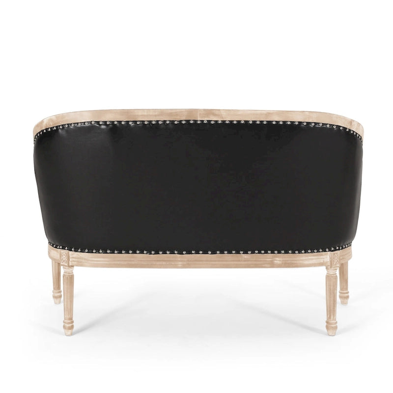 Faye Tufted Upholstered Loveseat by