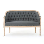 Faye Tufted Upholstered Loveseat by