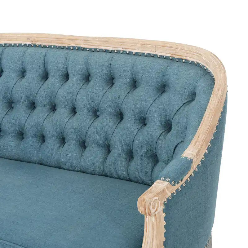 Faye Tufted Upholstered Loveseat by