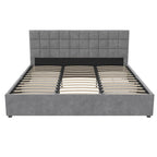 CosmoLiving Serena Upholstered Bed with Drawers