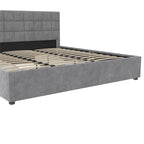 CosmoLiving Serena Upholstered Bed with Drawers