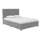 CosmoLiving Serena Upholstered Bed with Drawers