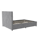 CosmoLiving Serena Upholstered Bed with Drawers