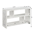 Convenience Concepts Northfield 55 inch TV Stand Console with Shelves