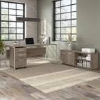 Hybrid Low Storage Cabinet with Doors by Bush Business Furniture
