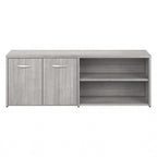 Hybrid Low Storage Cabinet with Doors by Bush Business Furniture