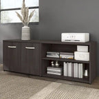Hybrid Low Storage Cabinet with Doors by Bush Business Furniture