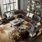 Knightsbridge Chesterfield 11-Seat Sectional by  Artisan