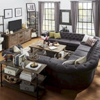 Knightsbridge Chesterfield 11-Seat Sectional by  Artisan
