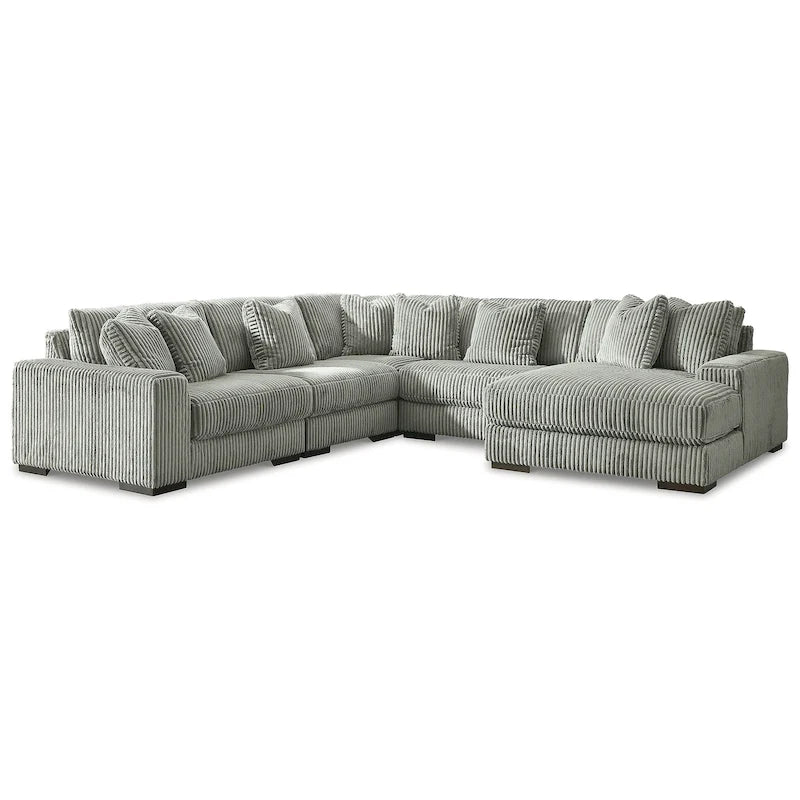 Lindyn 5-Piece Sectional with Chaise - 133W x 133D x 38H