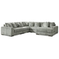 Lindyn 5-Piece Sectional with Chaise - 133W x 133D x 38H