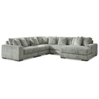 Lindyn 5-Piece Sectional with Chaise - 133W x 133D x 38H
