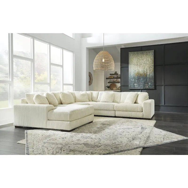  Lindyn 5-Piece Sectional with Chaise - 133W x 133D x 38H