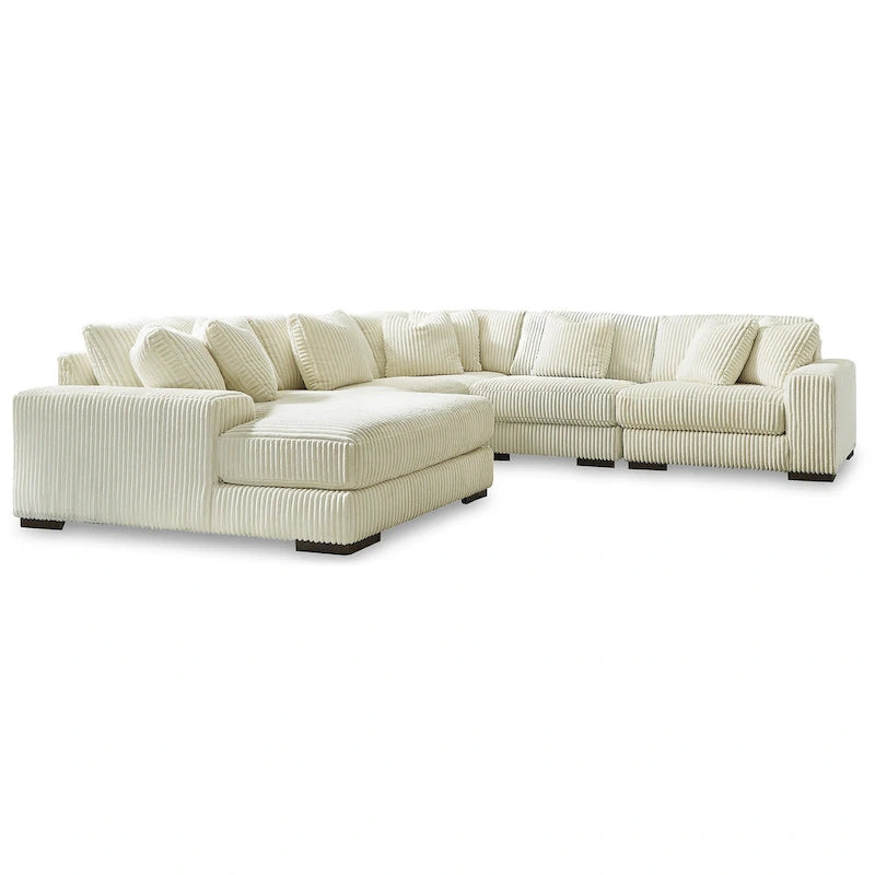 Lindyn 5-Piece Sectional with Chaise - 133W x 133D x 38H