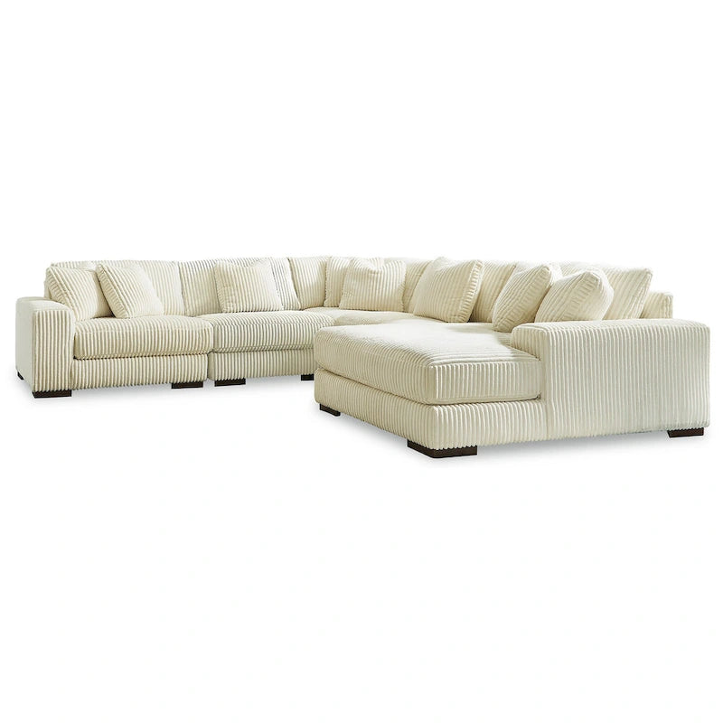 Lindyn 5-Piece Sectional with Chaise - 133W x 133D x 38H