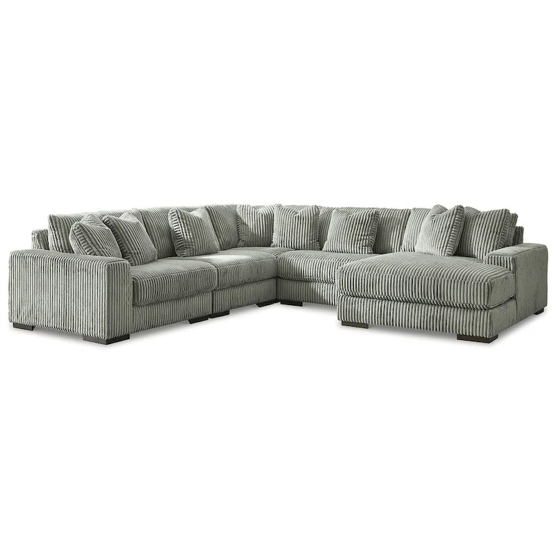 Lindyn 5-Piece Sectional with Chaise - 133W x 133D x 38H